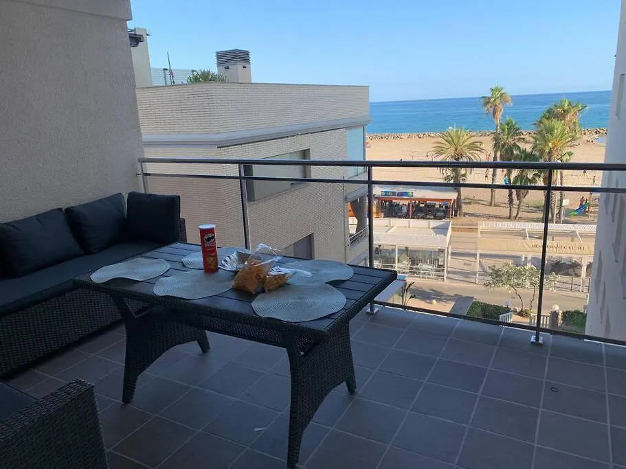 Cunit, Front Line With Sea View Apartment