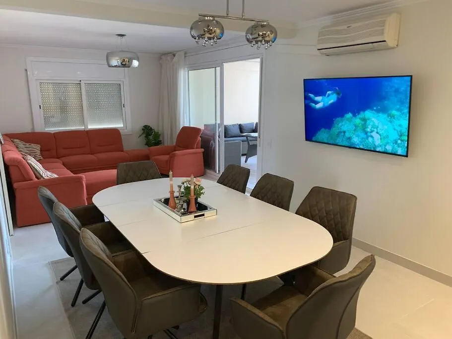Cunit, Front Line With Sea View Apartment